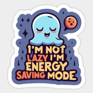 cute funny ghost Sticker